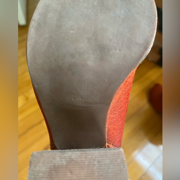 Red Leather Platform Booties Rumble Havana Last Jeffrey Campbell - Picture 9 of 11